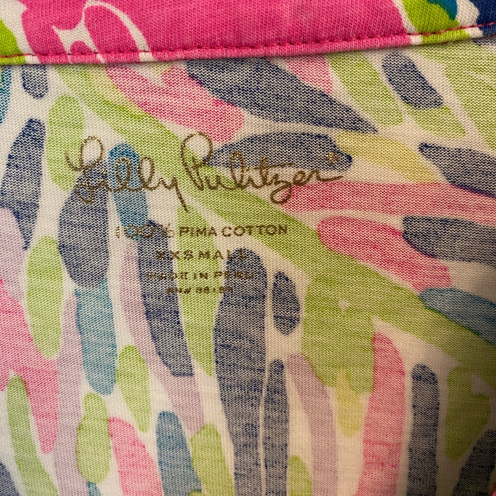 Lilly Pulitzer 3/4‎ Sleeve Dress XXS EUC - Picture 2 of 3